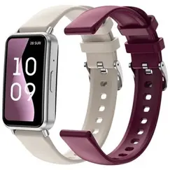 Smartwatch SPC Duo Fit/ Notificaciones/ Frecuencia Cardíaca/ Blanco