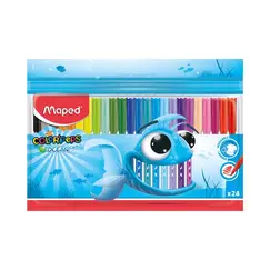 Marcador Feltro 024un Maped Color Peps Ocean