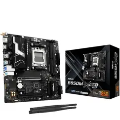 Placa Base Asrock B850M-X WiFi R2.0/ DDR5/ PCIe 5.0/ Socket AM5/ Micro ATX