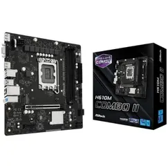 Placa Base Asrock H610M COMBO II Socket 1700/ DDR4/ DDR5/ PCIe 5.0/ Micro ATX