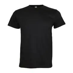 T-Shirt Adulto Algodão 155g Preto Tamanho M
