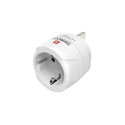 Adaptador Corrente Viagem Type-G Branco