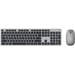 Teclado y Ratón Inalámbricos Asus W5000 Wireless/ Gris