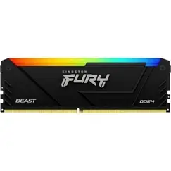 Memoria RAM Kingston FURY Beast RGB 32GB/ DDR4/ 3200MHz/ 1.35V/ CL16/ DIMM