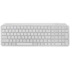 Teclado Compacto Inalámbrico Mars Gaming MK-SILENKEYS/ Blanco