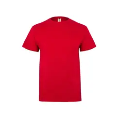 T-Shirt Adulto Algodão 155g Vermelho Tamanho L