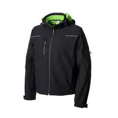 Casaco Soft Shell Impermeável Capuz XL NERI NEW LUCERNA