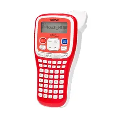 Rotuladora Casa e Escritório PT-H100R Vermelho