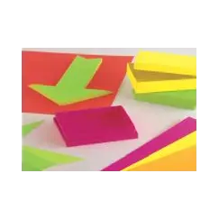 Papel Fluorescente 50x65cm Verde Rolo 25 Folhas