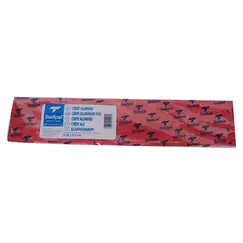 Papel Crepe Vermelho Metalizado 50x250cm Rolo