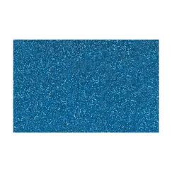 Placa de Cor Musgami Azul Glitter 50x70cm 1un