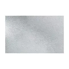 Placa de Cor Musgami Prata Glitter 50x70cm 1un