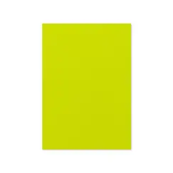 Cartolina 50x65cm Amarelo Fluorescente 250g 25 Folhas Canson