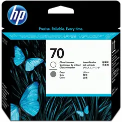 HP 70 original printhead C9410A grey and gloss enhancer