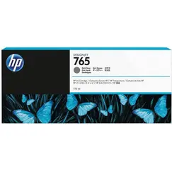 HP 765 ink cartridge dark grey standard capacity 775ml 1-pack