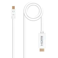 Cabo mini-Displayport Macho / HDMI Macho 2m
