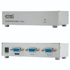Splitter VGA 2 Portas com Alimentação