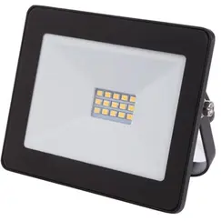 Projetor LED Exterior Branco Neutro 10W Preto