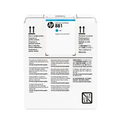 HP 881 5-ltr Cyan Latex Ink Cartridge