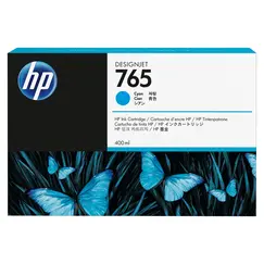 HP 765 ink cartridge cyan standard capacity 400ml 1-pack