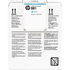 HP 881 5-ltr Lt Cyan Latex Ink Cartridge