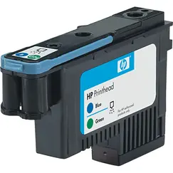 HP 70 original printhead C9408A blue and green