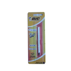 Recarga Esferografica BIC Tinta Preta (ReAction/Pro+) 2un