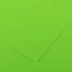 Cartolina 50x65cm Verde Fluorescente 250g 25 Folhas Canson