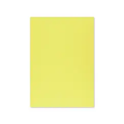 Cartolina 50x65cm Amarelo Canário 4A 250g 1 Folha