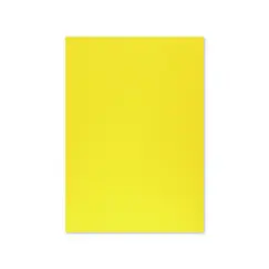 Cartolina 50x65cm Amarelo Girassol 4G 250g 1 Folha