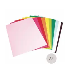 Cartolina A4 Cores Intensas Sortidas 170g 10 Folhas