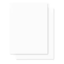 Cartolina A4 Branco 185g Canson 50 Folhas
