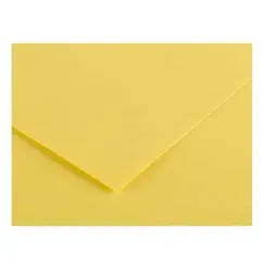 Cartolina A3 Amarelo Limão 185g Canson 50 Folhas