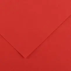 Cartolina A3 Vermelho 185g Canson 50 Folhas