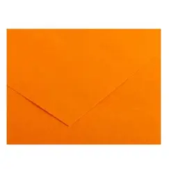 Cartolina 50x65cm Laranja Clementina 185g 1 Folha Canson