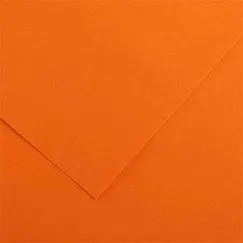 Cartolina 50x65cm Laranja 185g 1 Folha Canson