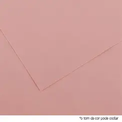 Cartolina 50x65cm Rosa 185g 1 Folha Canson