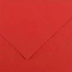 Cartolina 50x65cm Vermelho 185g 1 Folha Canson