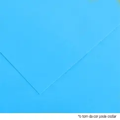 Cartolina 50x65cm Azul Turquesa 185g 1 Folha Canson