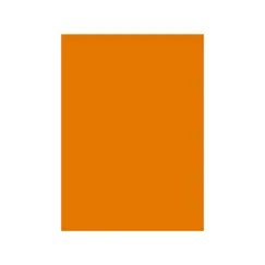 Cartolina A4 180gr 1 Folha Laranja Forte / Ocre (6F)