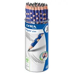 Lápis Grafite 2HB Lyra Groove Slim Grafito Copo 48un