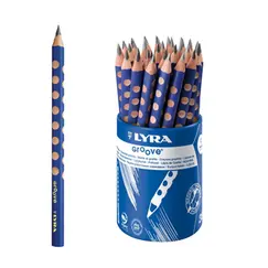 Lápis Grafite 2HB Lyra Groove Grafito Copo 36un
