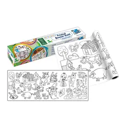 Papel Adesivo para Colorir 30cmx4mts Unissexo Rolo 1un