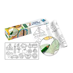 Papel Adesivo para Colorir 30cmx4mts Rolo 1un