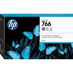 HP 766 300 ml Gray original DesignJet ink cartridge for DesignJet XL 3600 3600dr