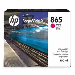 HP 865 500ml Magenta PageWide XL Ink Crtg