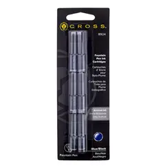 Cartucho Tinta Cross Azul Escuro/Preto 1 Und