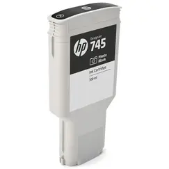HP 745 original Ink cartridge F9K04A Photo Black 300 ml
