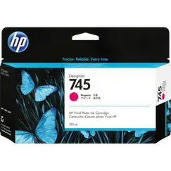 HP 745 original Ink cartridge F9J95A Magenta 130 ml