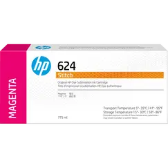 HP 624 775ml Magenta Dye Sublimation Ink Cartridge